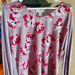 Silky Fabric, LS top